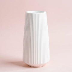 XL White Vase