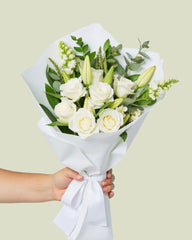 Green & White Florist Choice