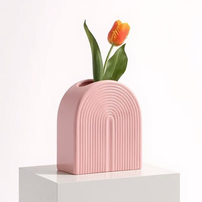 Geometric Vase - Ceramic - Auckland gift add-on