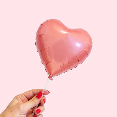 Love Heart Balloon (Pink) - Auckland gift add-on